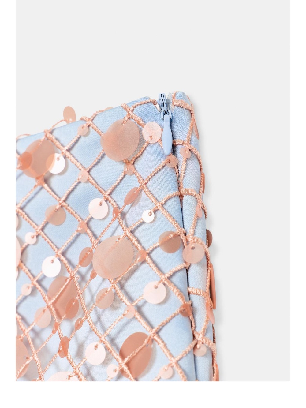 ZARA SEQUIN MINI SKIRT - Picture 7 of 7
